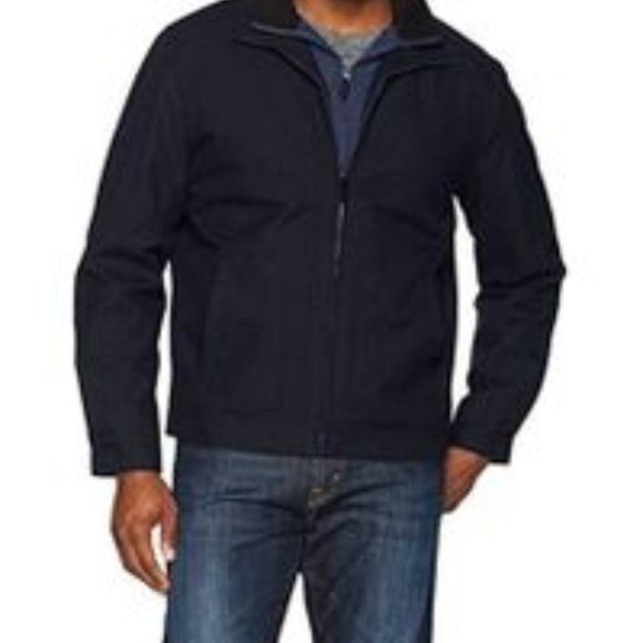 London Fog Other - New London Fog Wool Hipster Jacket Size Med Navy